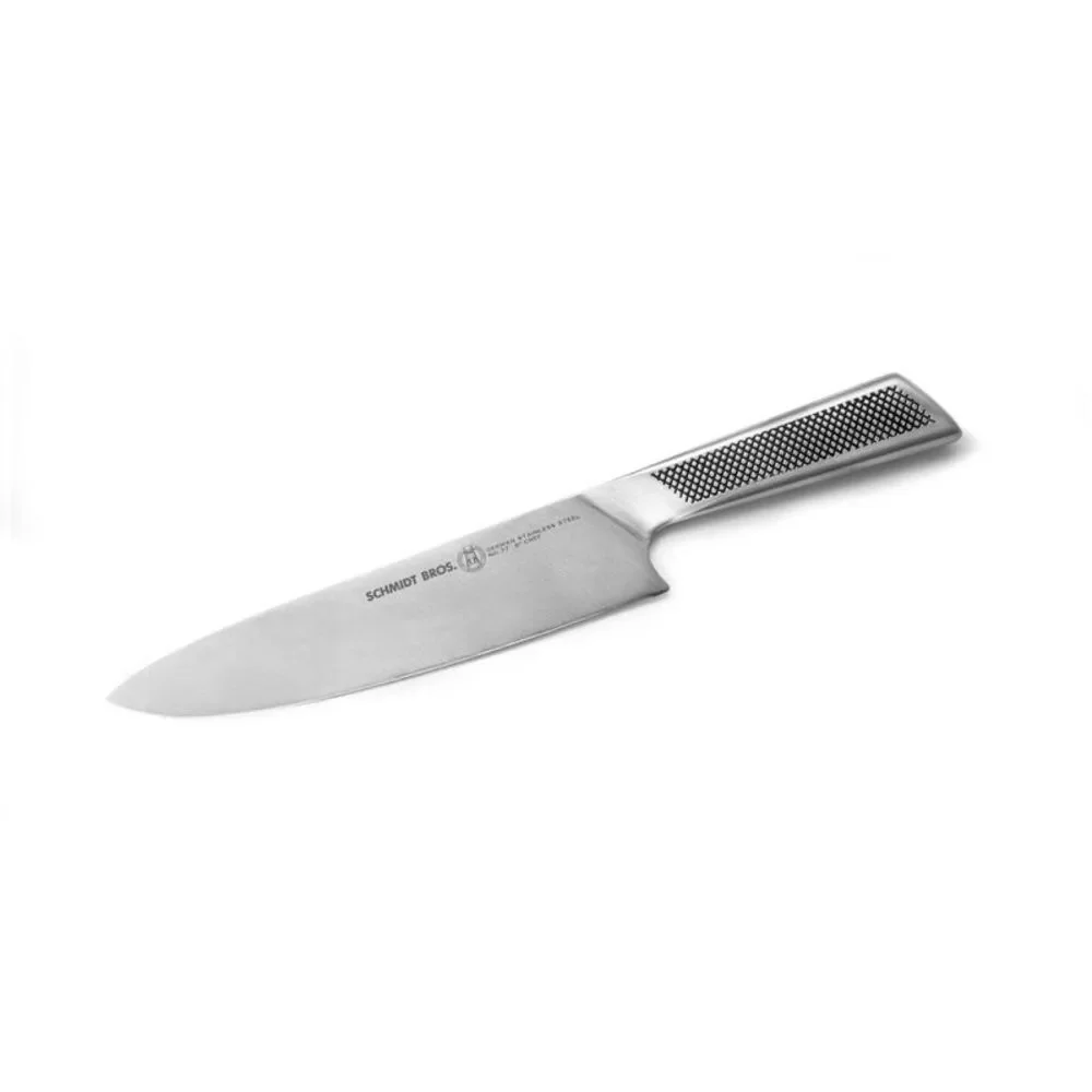 Gridiron 7pc Stainless Steel Knife Block Set - Silver/Gray Wash